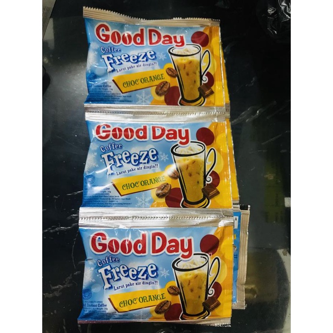 

Promo Good Day Coffee Freeze Choc Orange Bergaransi