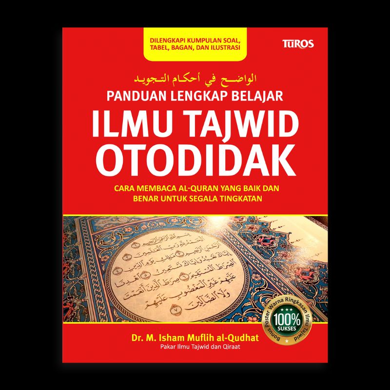 original buku panduan lengkap belajar ilmu tajwid otodidak