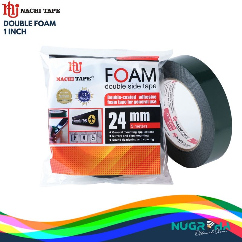 

Double Foam Tape Busa Nachi 24mm x 5m