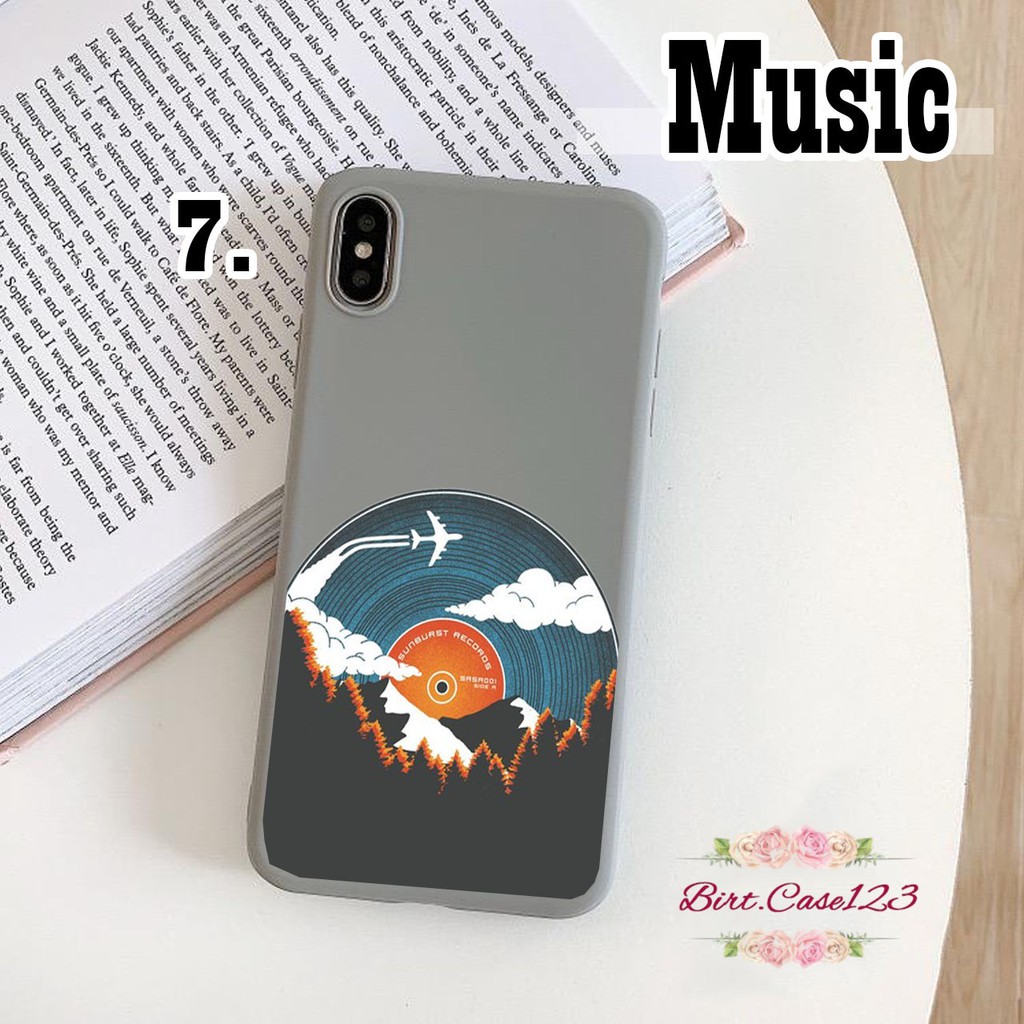 Softcase MUSIC Iphone 5 6 6g 6g+ 7g+ 8+ Xr X Xs Xs Max 11 Pro Pro Max 5.8 6.1 BC2881