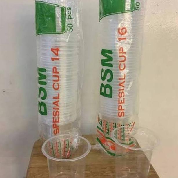 Cup BSM 16oz khusus GOJEK