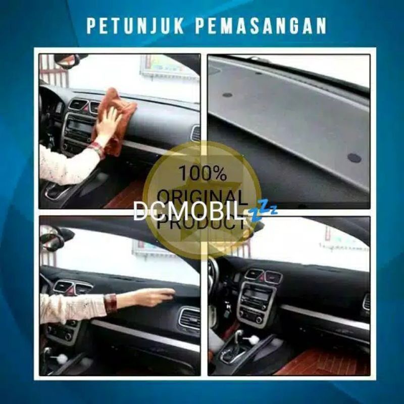 RB Karpet Alas Dashboard Avanza Veloz Xenia 2012-2021, Asesoris Pelindung Interior Mobil AST