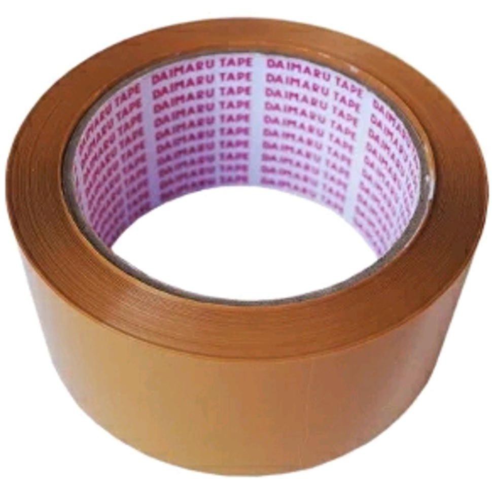 

Lakban Daimaru Bening Coklat