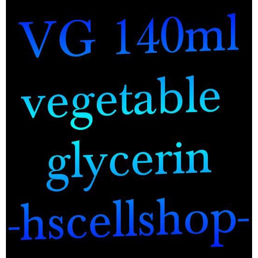 

Vegetable Glycerin VG USP P&G 140ml OBRAL Kode 239