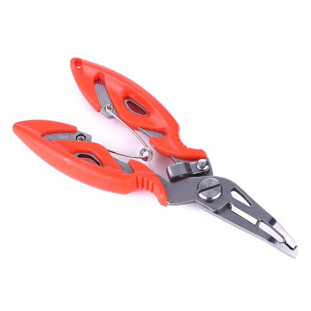 HENGJIA Fish Pliers Perlengkapan Memancing Penjepit Ikan Bahan Stainless Steel Fishing Tang Kail