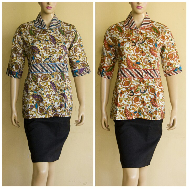 atasan batik wanita/baju batik wanita /baju kerja batik/baju kerja