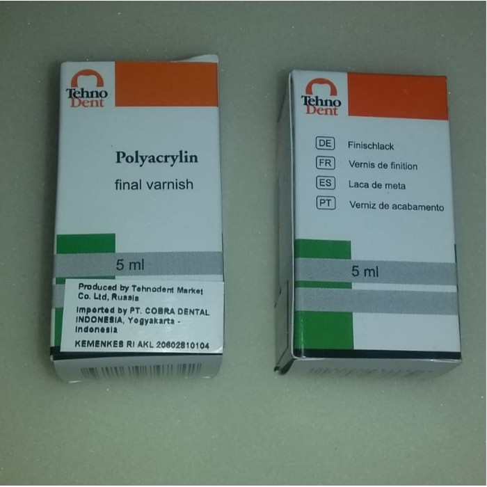Polyacrylin Final Varnish TehnoDent
