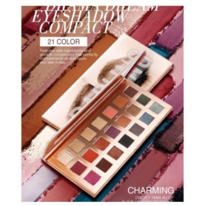 O.TWO.O Palet Eyeshadow Darling Isi 21 Warna Shimmer 9994