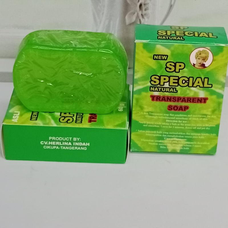 Sabun Sp Ijo Special Transparan Soap(pcs)