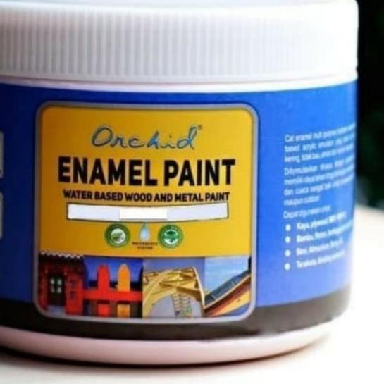 

Cat Enamel Water based Wood and metal paint orchid 400gr
