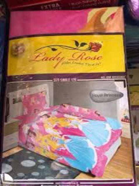 SPREI LADY ROSE MOTIF ROYAL PRINCESS SINGLE SIZE 120X200 SPREI NO 3 MURAH SPREI ANAK SPREI KATUN SEPRAI KARTUN ANAK KARAKTER SEPREI AESTHETIC SEPRAI CANTIK SEPRE PROMO ANTI LUNTUR MOTIF LADYROSE PLUS SARUNG BANTAL SPREI DEWASA ALAS KASUR SPREI ADEM