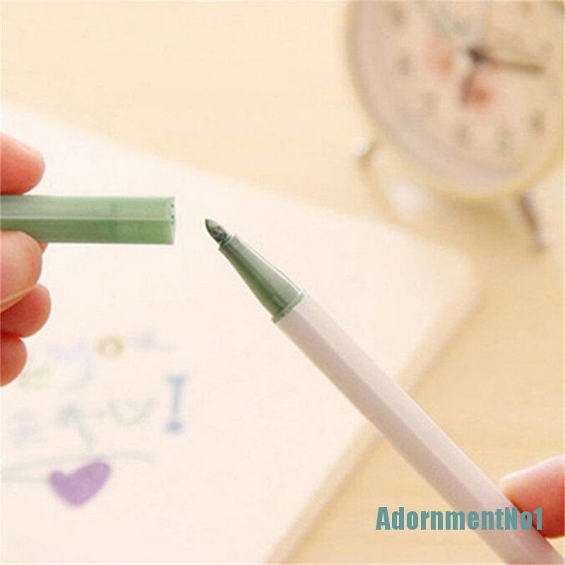 (AdornmentNo1) 10pcs / Set Pensil Warna Metalik Untuk Dekorasi Album DIY