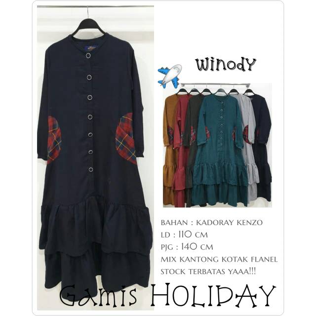 Gamis holiday by winody