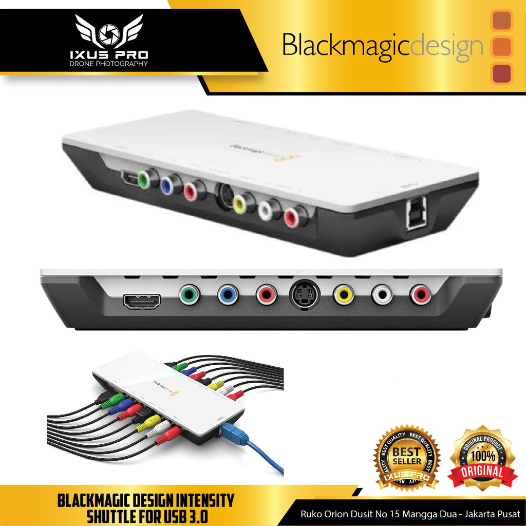 Jual Blackmagic Design Intensity Shuttle for USB 3.0 - BLACK MAGIC | Shopee  Indonesia