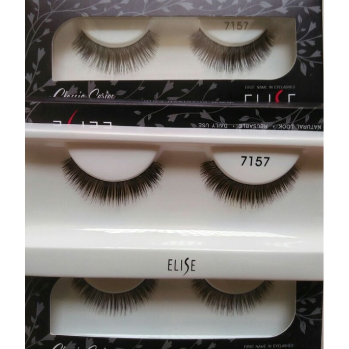 Bulu mata elise 7157 eyelash false human hair