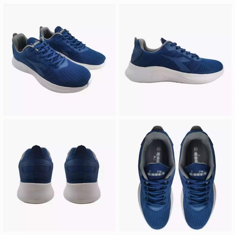SALEEE 100% Original Sepatu Lari Pria Diadora Erula Navy DIAX22F0409M