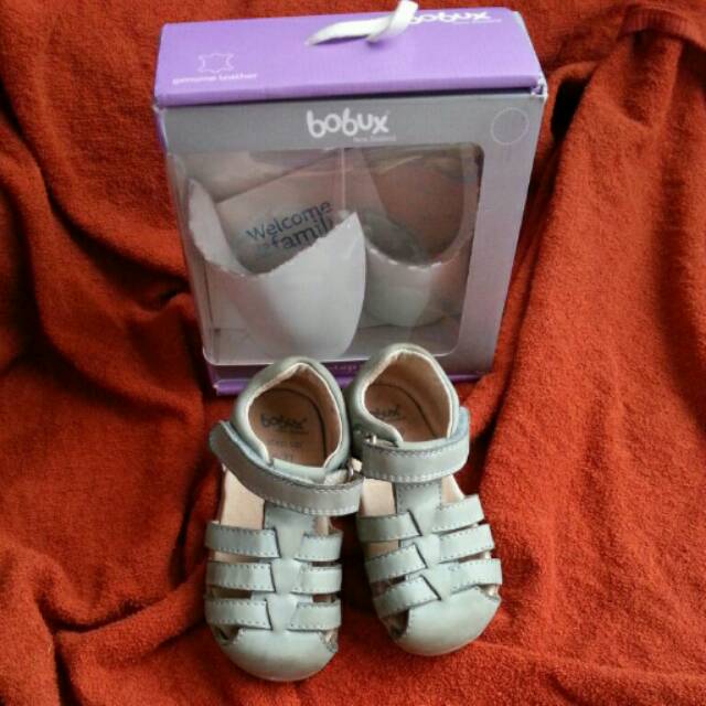 Sepatu sandal anak preloved bekas kulit / leather original merk bobux