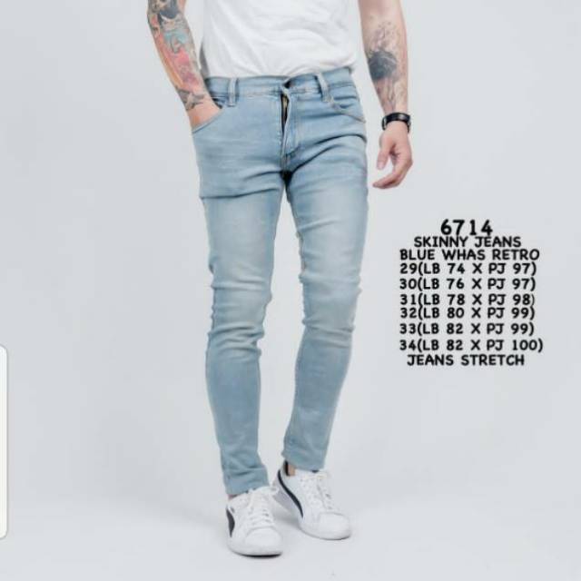 [BISA COD] Soft Jeans Pria Panjang Kualitas SUPER.