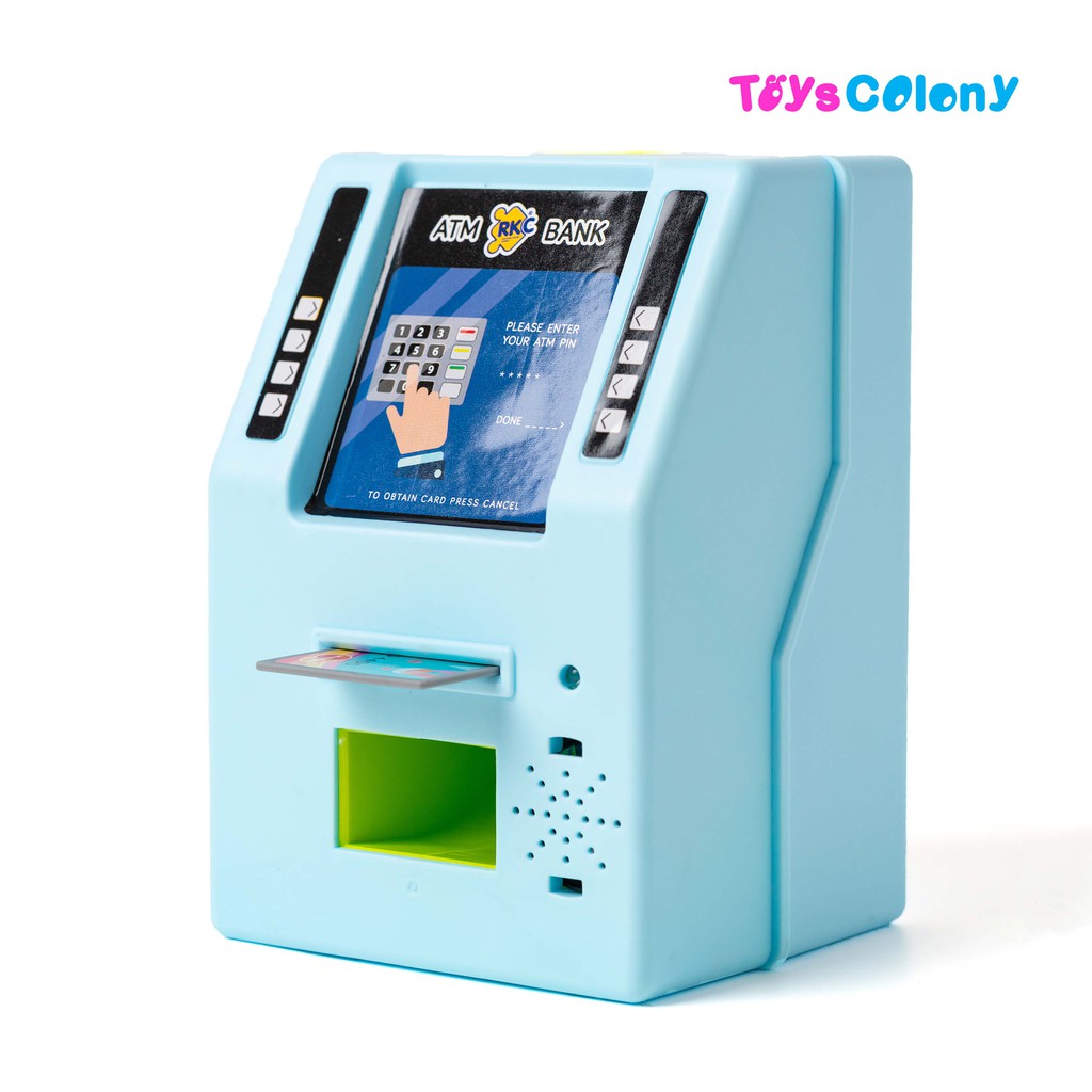 MAINAN ANAK PLAY IT REAL MINI ATM BANK RKC10018-1