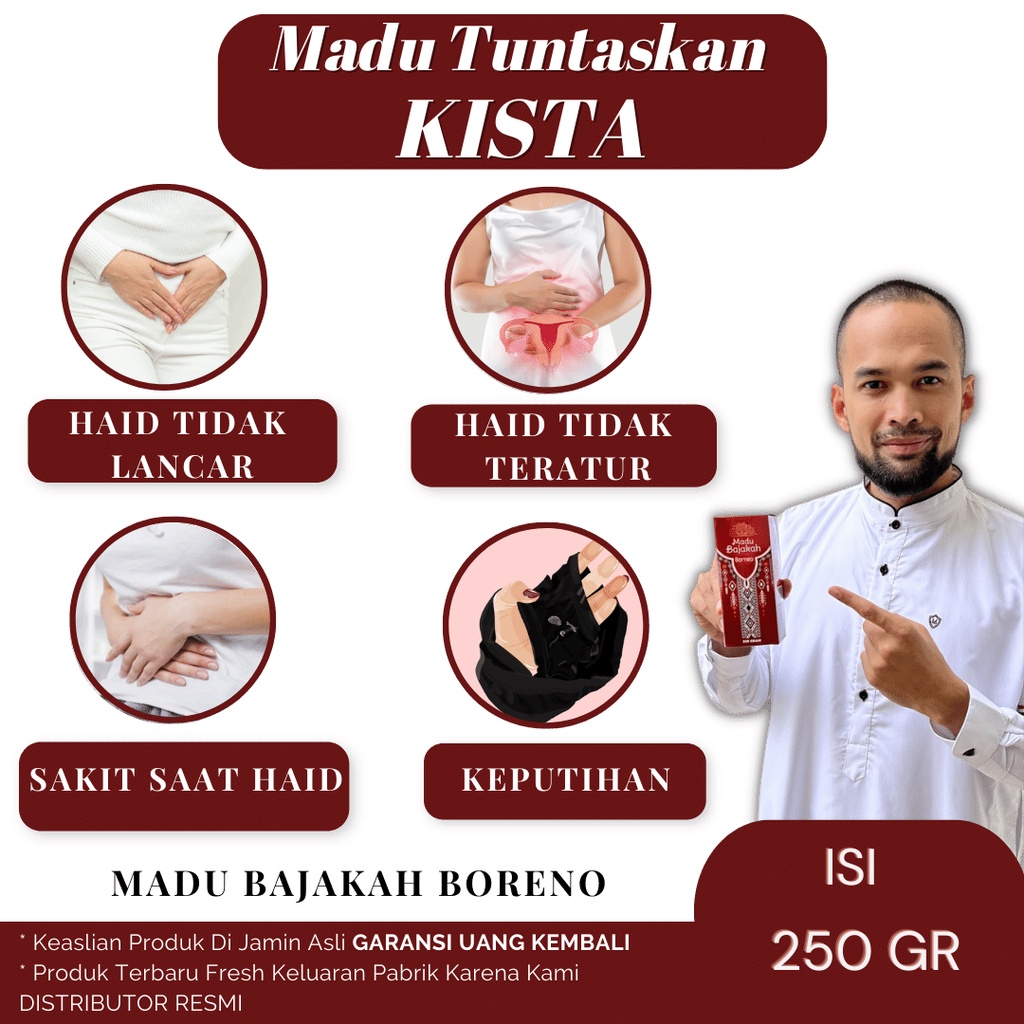 

Obat Herbal Kista, Keptuihan, Miom , Haid - Madu Bajakah Borneo Original