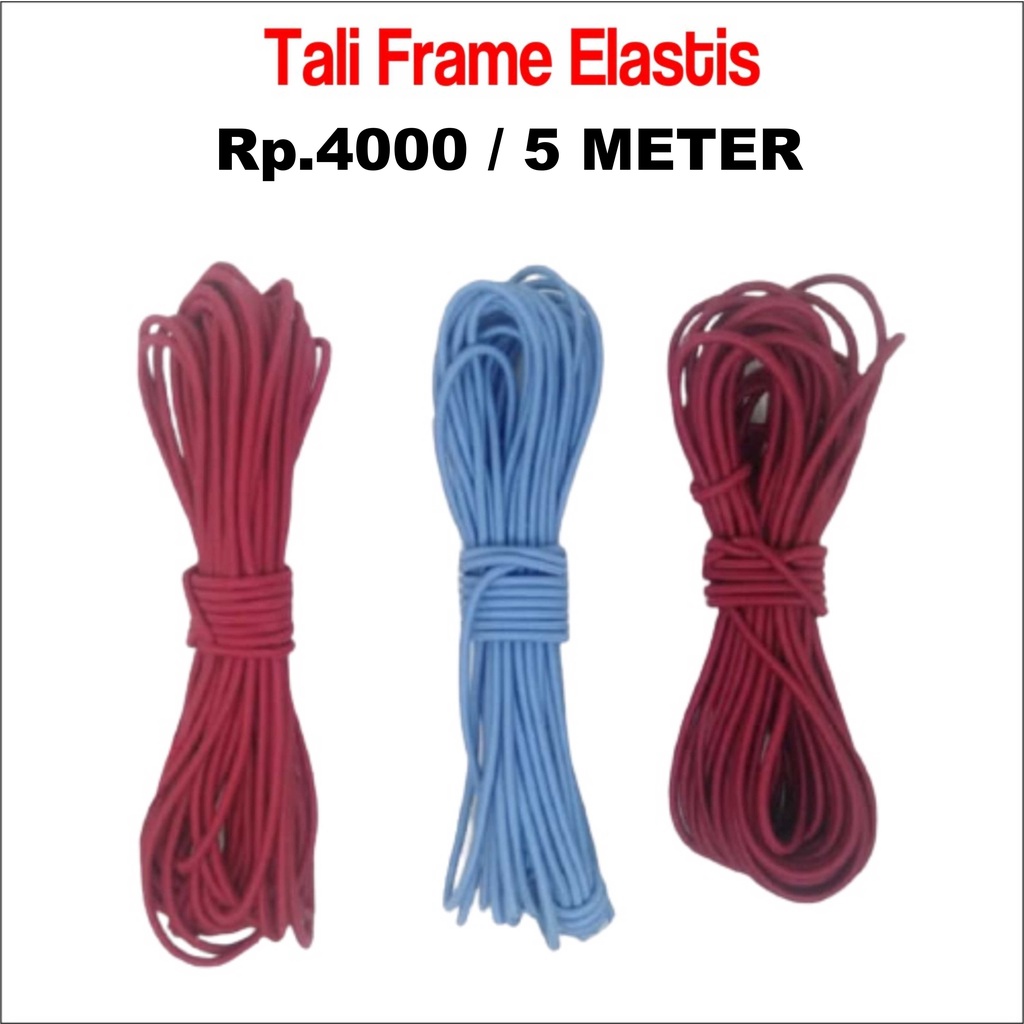 tali frame tenda elastis tali elastis tali tenda per 5 meter