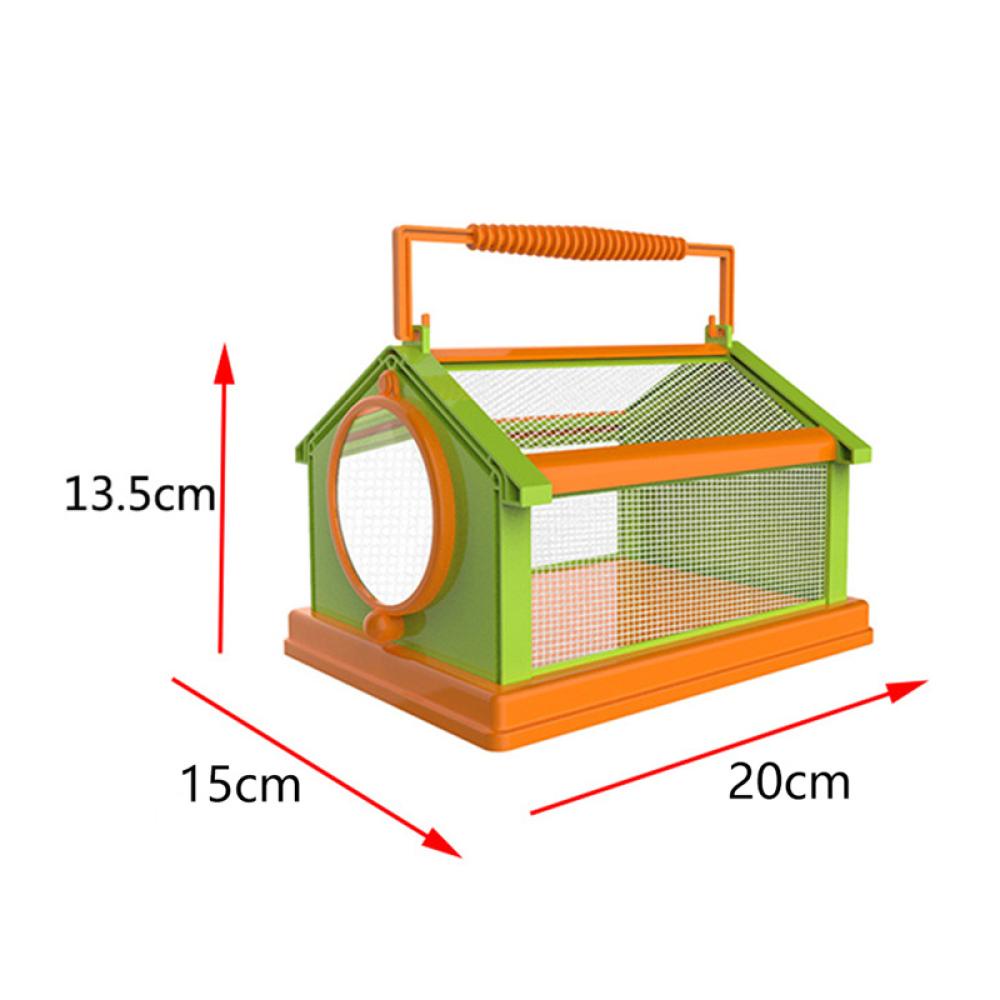 Timekey Kandang Habitat Lipat Portable Ukuran A5G6 Untuk Mengamati Serangga Butterfly