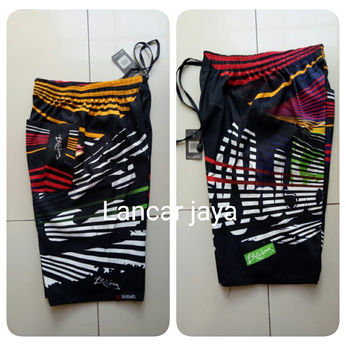 Exclusive  CELANA PENDEK 3/4 SURFING HAWAI PANTAI QUICKSILVER-Q2 Murah