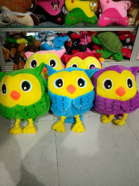 Boneka SNI roumang/rumang owl 35cm.