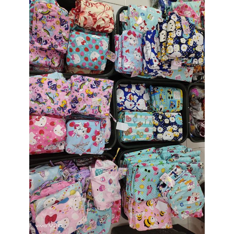 MUKENA KARAKTER JUNIOR ANAK USIA 6-11 TAHUN BISA PILIH MOTIF