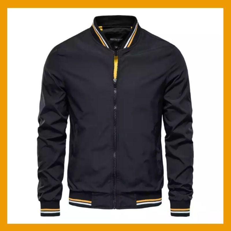 jaket katun model bisbol/  jaket krahrib/jaket motor jaket santey jaket gaya
