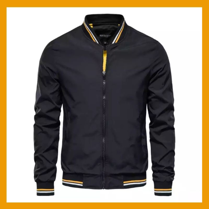 jaket bomber pria / jaket motorj aket bisbol /jaket santey