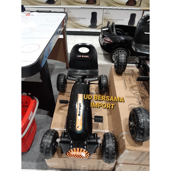 BERWYN GO KART SEPEDA ANAK HITAM MOBIL GOKART KAYUH ANAK ORIGINAL