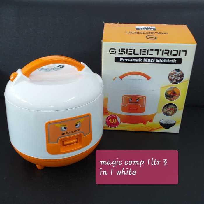 SE-803 Magic comp 3 in 1 SELECTRON/Penanak Nasi Serbaguna Kap 1 lt