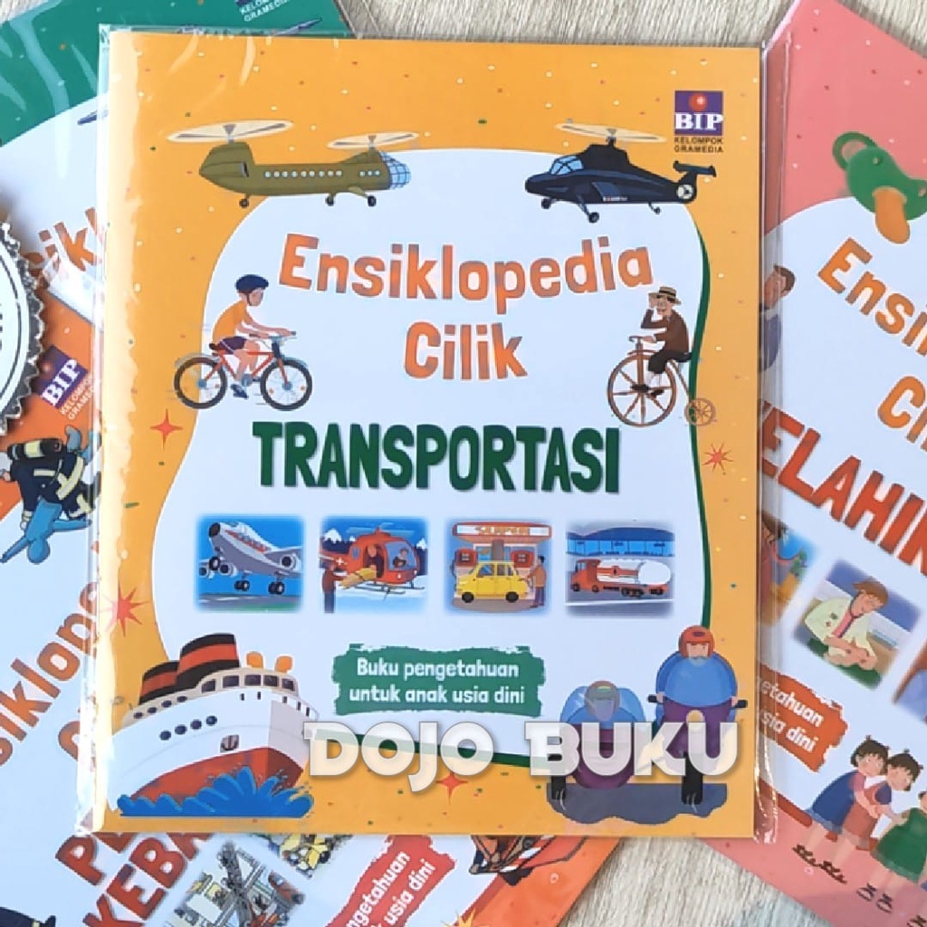 Buku Ensiklopedia cilik: Transportasi (cover 2022) by Fleurus