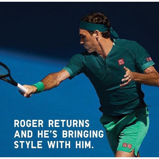 uniqlo dry ex federer