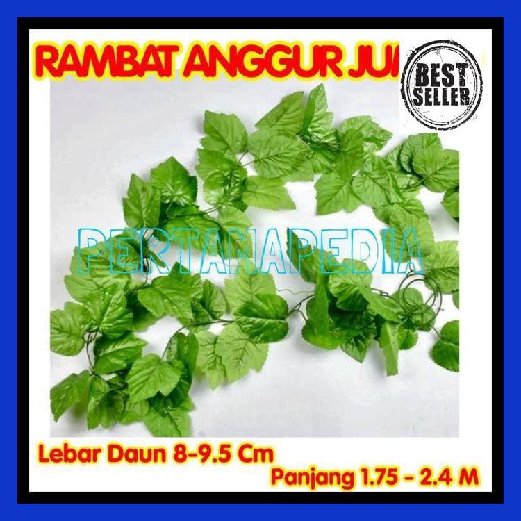 Jual Bunga Plastik/ Daun Rambat/ Rumput Plastik/ Busa Gabus / Anggur ...