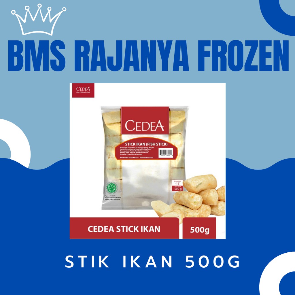 

CEDEA Fish Stick / STIK IKAN 500gr