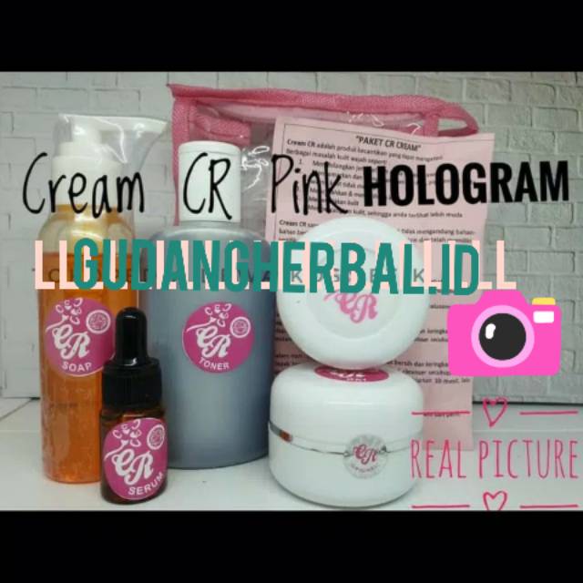 CREAM CR PINK / CR PINK CREAM / CREAM CR PINK ORIGINAL SESUAI FOTO