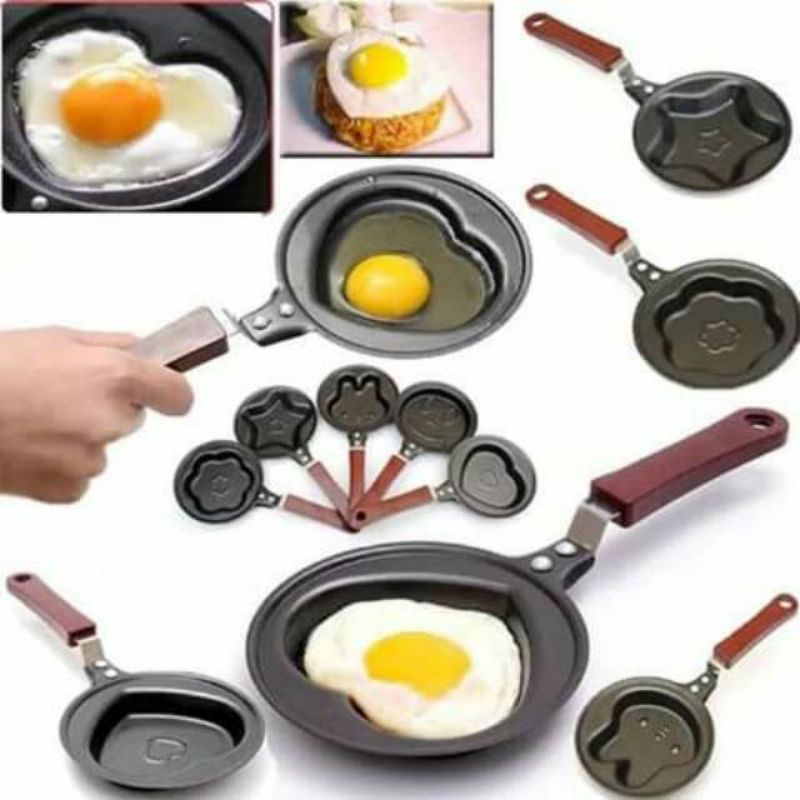 Teflon Karakter lucu,Teflon mini,Teflon Telur Dadar/Mata Sapi