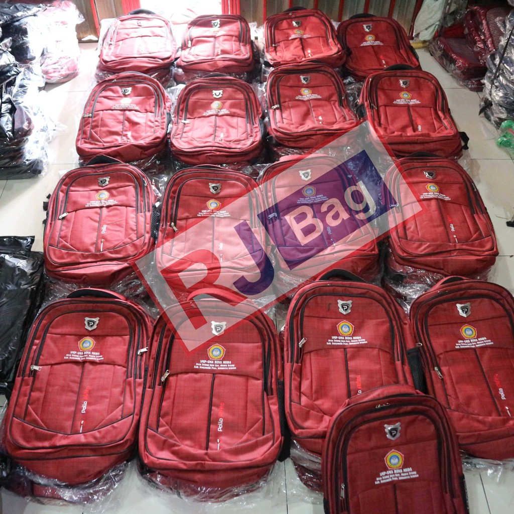 Ransel Custom Sablon Grosir Kerja Dinas Tas Gendong Polo Alfito Punggung Laptop Grosir Termurah Seminar Kit Diklat Souvenir Murah Bagus Awet Kuat