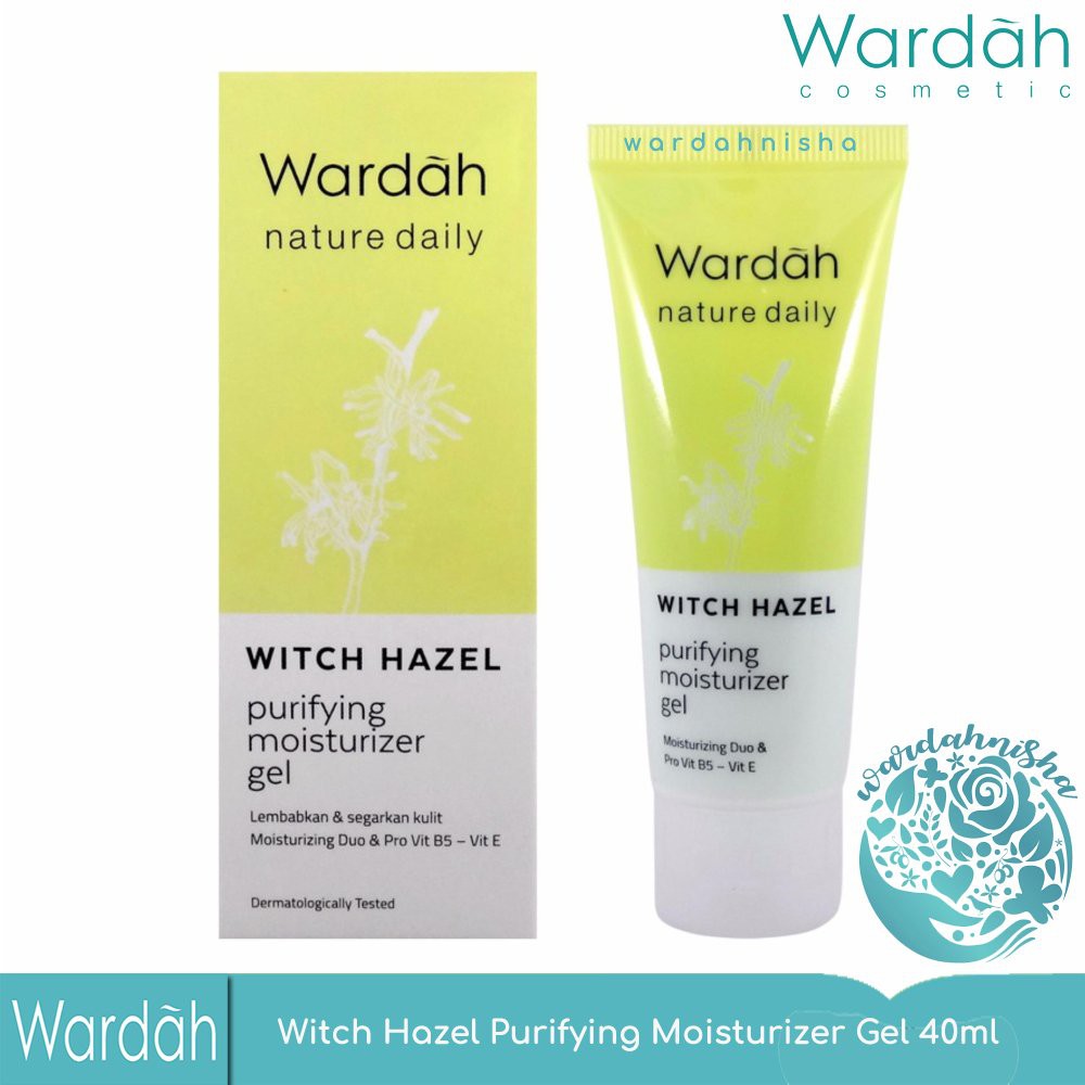 ★ BB ★ WARDAH Nature Daily Witch Hazel Purifying Moisturizer Gel