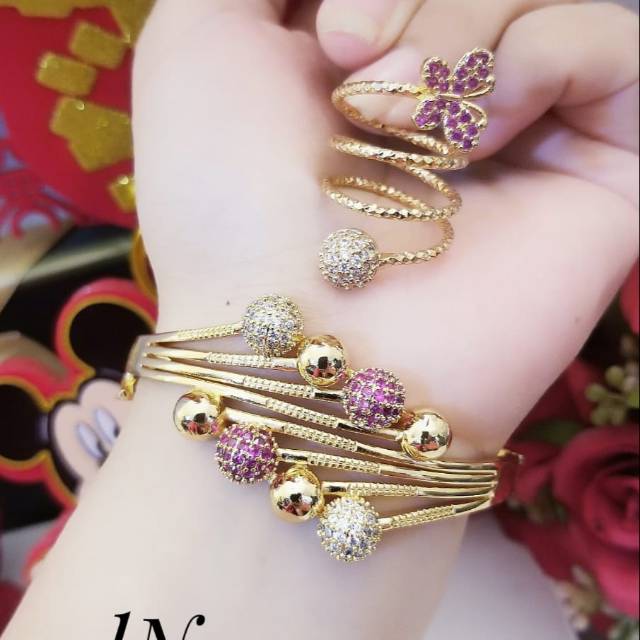 Xuping gelang dan cincin 2235e