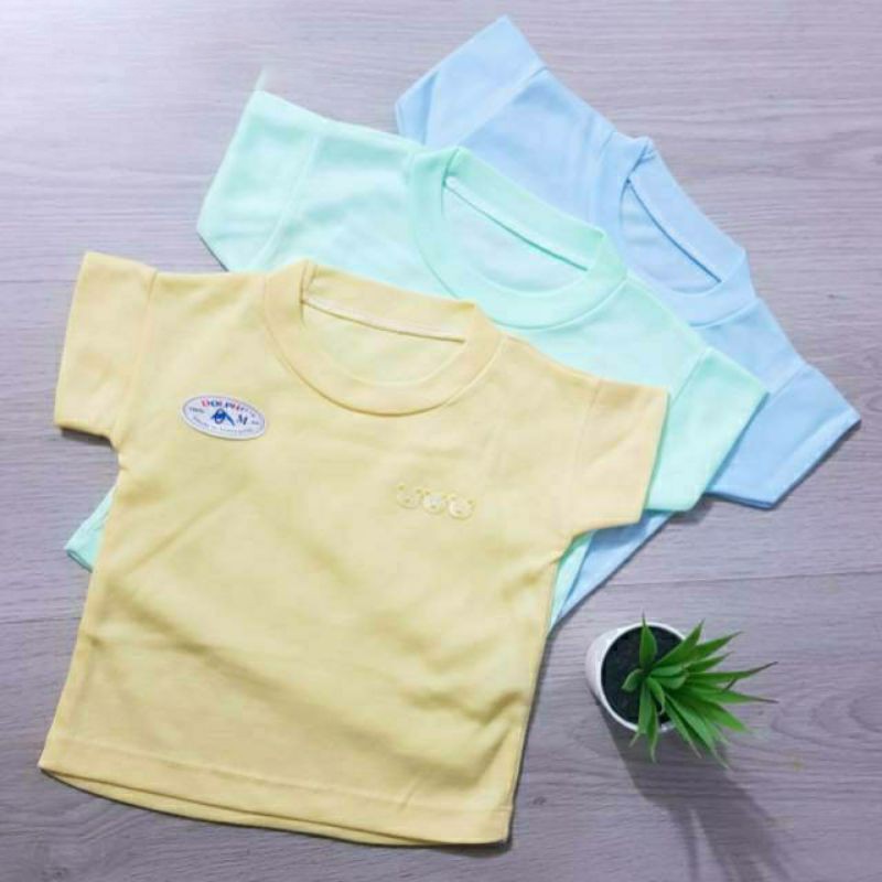 3 PCS- Baju Kaos Anak- Baju Bayi- Piyama Bayi- Anak-anak umur 1 2 3 4 Tahun - Baju oblong Bayi POLOS