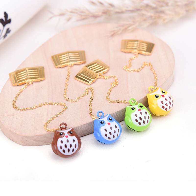 

Night Owl Bell Hanging Bookmark (Pembatas Buku)