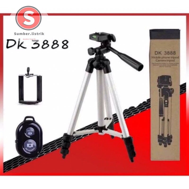 Tripod  3110  /  3120 / DK3888 Kaki 1 Meter + Remote