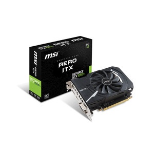MSI Geforce GTX 1050 TI AERO ITX 4G OC - GTX 1050 TI 4GB GDDR5 128-bit