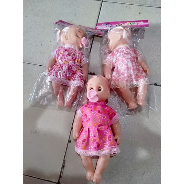 mainan boneka Susan kompeng bisa nangis mama papa