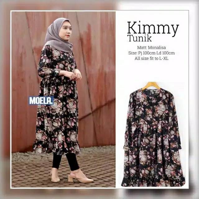 TUNIK MONALISA MOTIF KIMMY