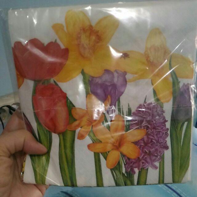 Napkin Decoupage Eropa / Tisu Decoupage - Sc 211