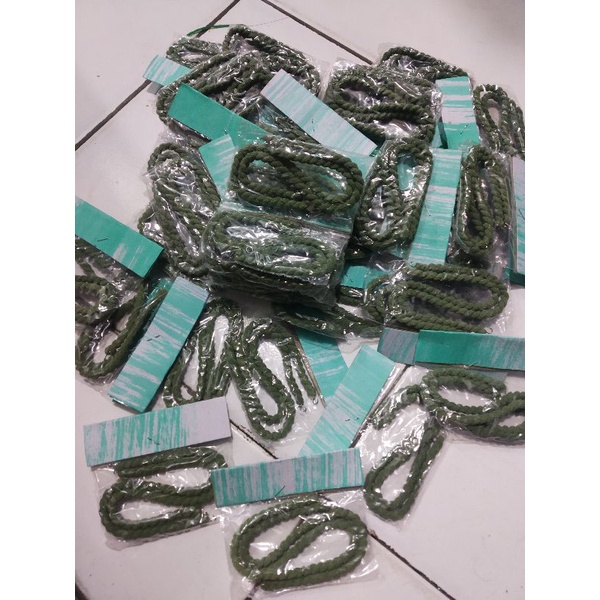 Karet Gelang Tali Celana PDL TNI Hijau Polos